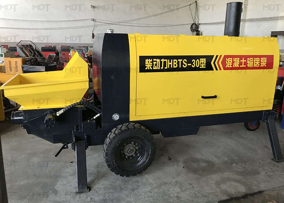 গুণমান  MDT-30 Small Shotcrete Machine Trailer Mounted Concrete Pump কারখানা