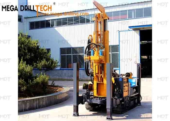 MDT300 ক্রলার বোরহোল ড্রিলিং রিগ ওয়েল ড্রিলিং রিগ 300 মিটার শক্তিশালী