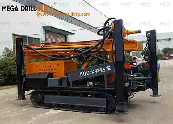 500m Dth ওয়াটার ওয়েল ড্রিলিং রিগ মেশিন MDT500 ড্রিলিং মেশিন