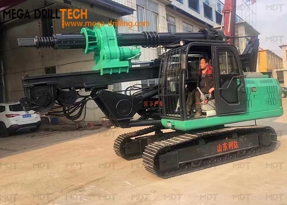 20m বোর পাইপ মাইক্রোপিল ড্রিলিং মেশিন 88KW/2400r/min