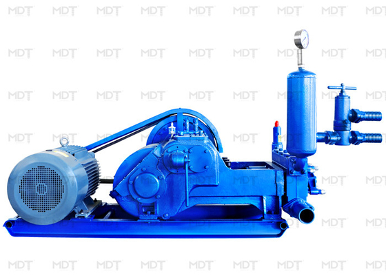 MDT450-8 তিনটি সিলিন্ডার ড্রিলিং মাড পাম্প অনুভূমিক স্লারি পাম্প 37kw