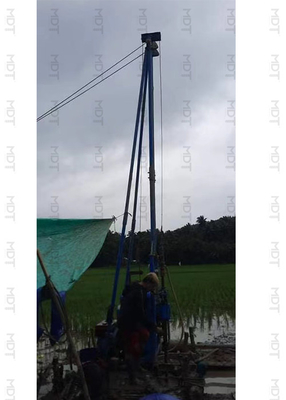 150m গভীরতা বহনযোগ্য বোরহোল ড্রিলিং মেশিন