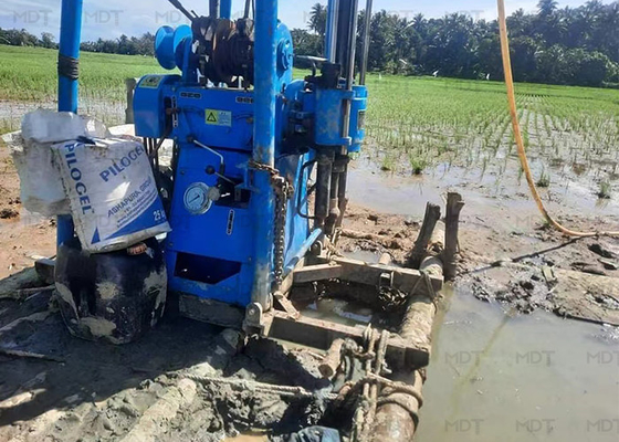 150m গভীরতা বহনযোগ্য বোরহোল ড্রিলিং মেশিন