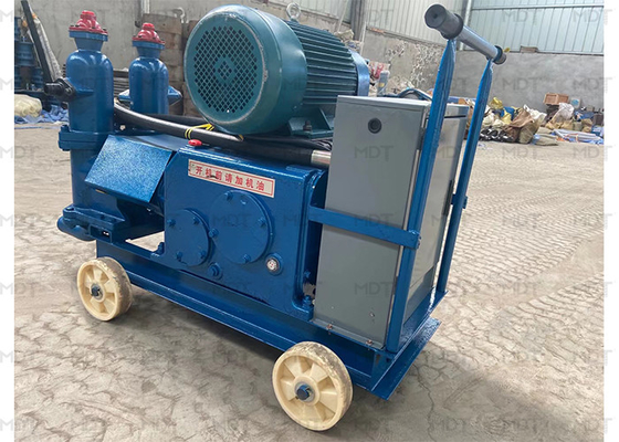 6000l/H 5.5kw বৈদ্যুতিক সিমেন্ট গ্রাউটিং পাম্প পোর্টেবল নীল রঙ