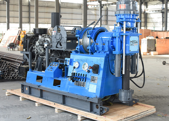 60KN ক্যাপাসিটি পোর্টেবল কোর ড্রিলিং রিগ 60mm ড্রিলিং রড