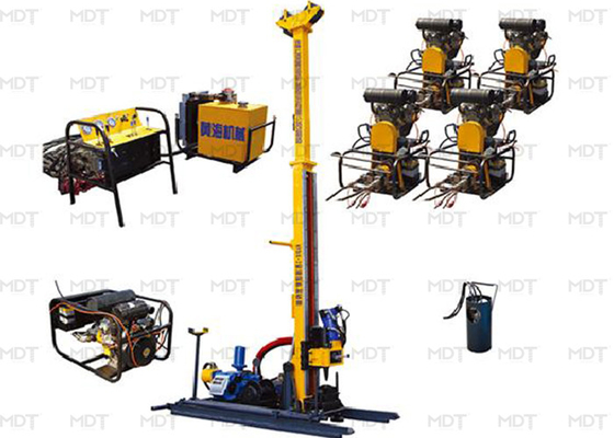 2400rpm সম্পূর্ণ হাইড্রোলিক মাটি বোরিং মেশিন পোর্টেবল উচ্চ গতি