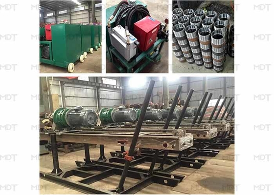 22kw 90 ডিগ্রি রোটারি পাইলিং মেশিন ঢাল সুরক্ষা পোর্টেবল
