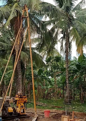 মাটি তদন্ত স্পিন্ডল ড্রিলিং রিগ অয়েল টেস্ট ড্রিলিং মেশিন 42KW ইঞ্জিন